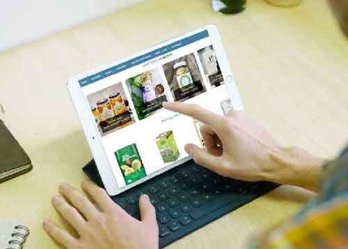 web design company for organic product in trichy